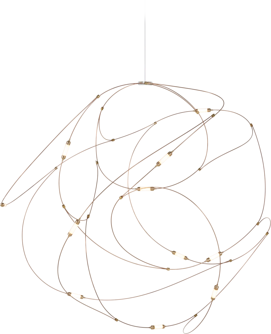 Flock of Light suspension light 11 front view